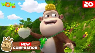 new baby bears compilation 20 bablu dablu cubs new funny cartoon in hindi for kids wow kidz