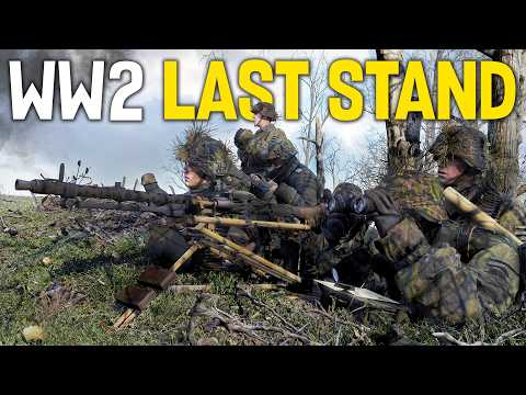 Gates of Hell WW2 RTS Horten's Frontline Mod.. French Volunteer FINAL DEFENSE in 1942