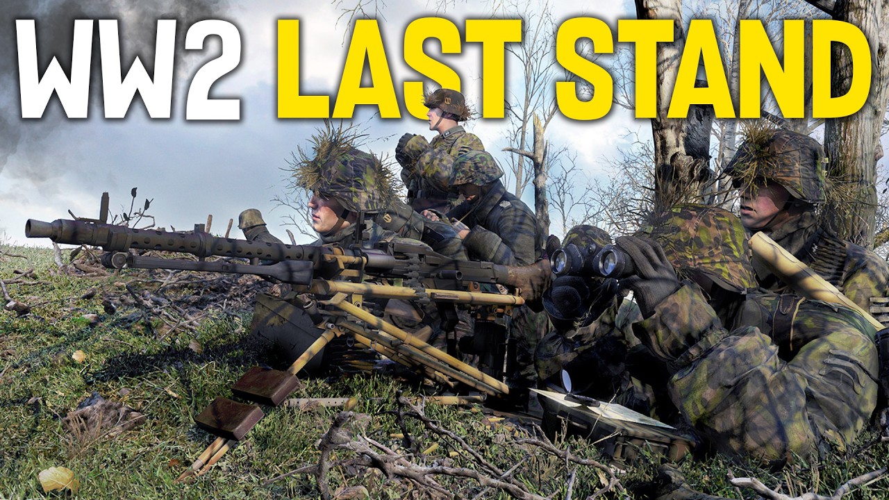 Gates of Hell WW2 RTS Horten's Frontline Mod.. French Volunteer FINAL DEFENSE in 1942