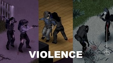 Project Zomboid PVP: 3 brutal melee kills