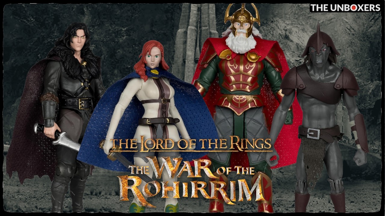 Lord of the Rings: War of the Rohirrim Gold Label 4 pack by McFarlane Toys