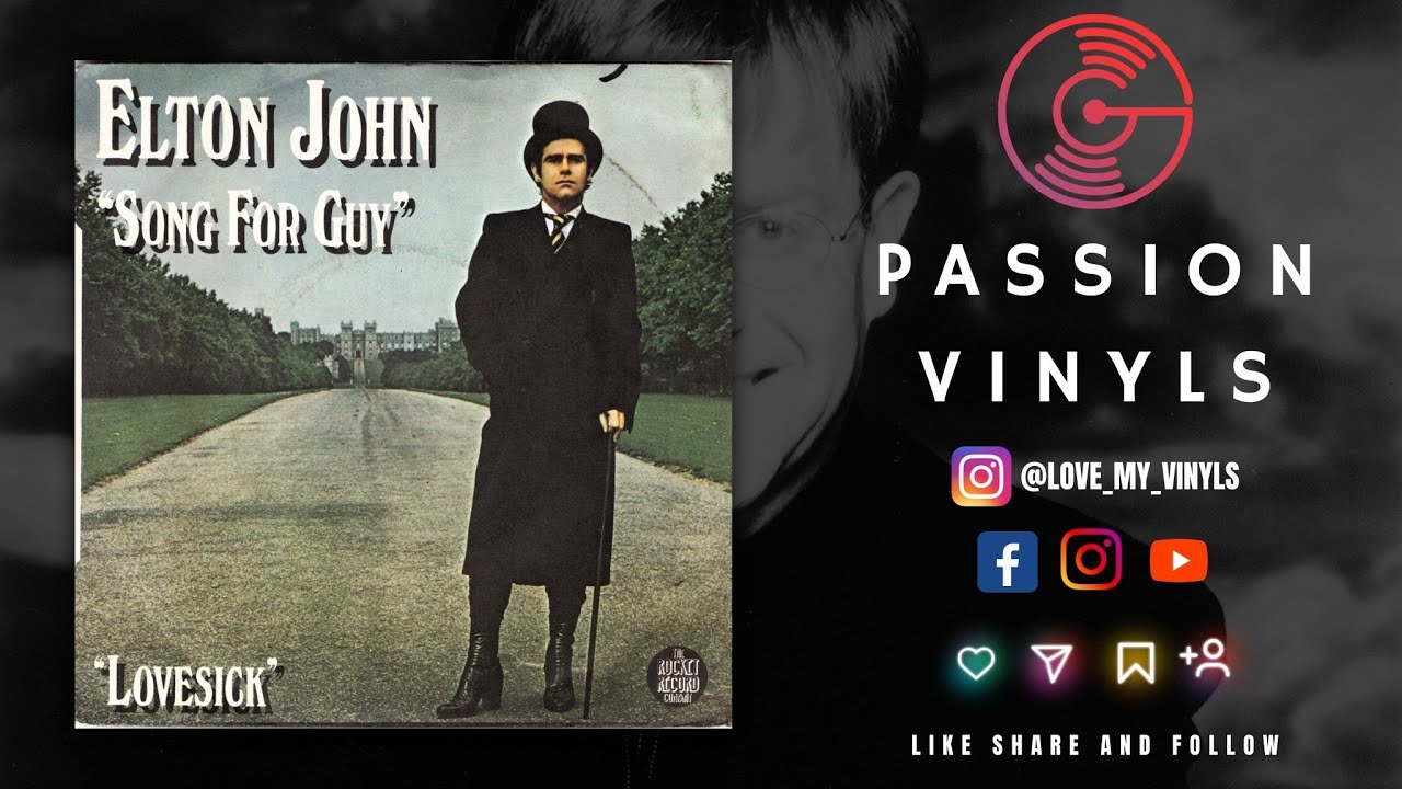 Song for Guy Elton John 1978 45 Tours YouTube