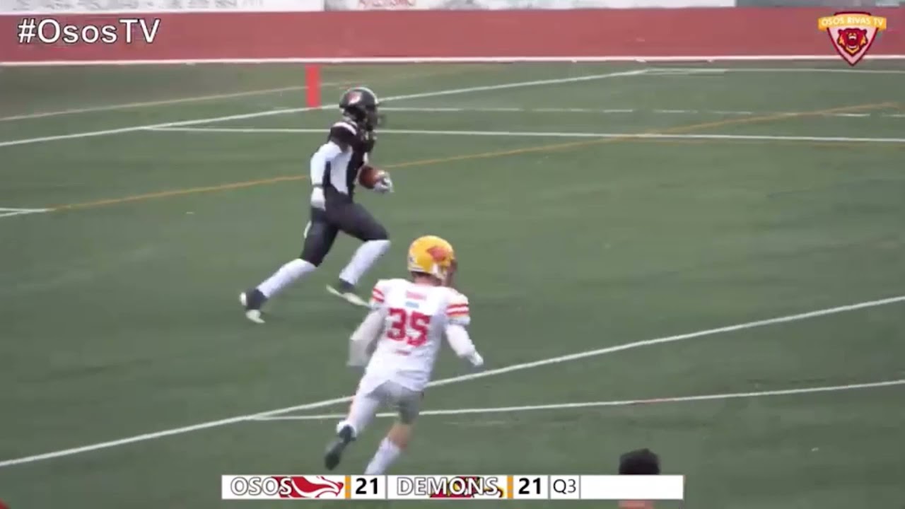 Las Rozas Black Demons @ Osos Rivas Madrid Derby Highlights : LNFA Serie A 2/20