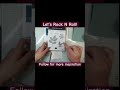 Learn how to rock and roll!! Follow for more inspiration &amp; ideas! #stampingchickcreations