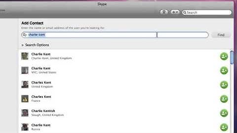 How to add Skype contacts - Mac
