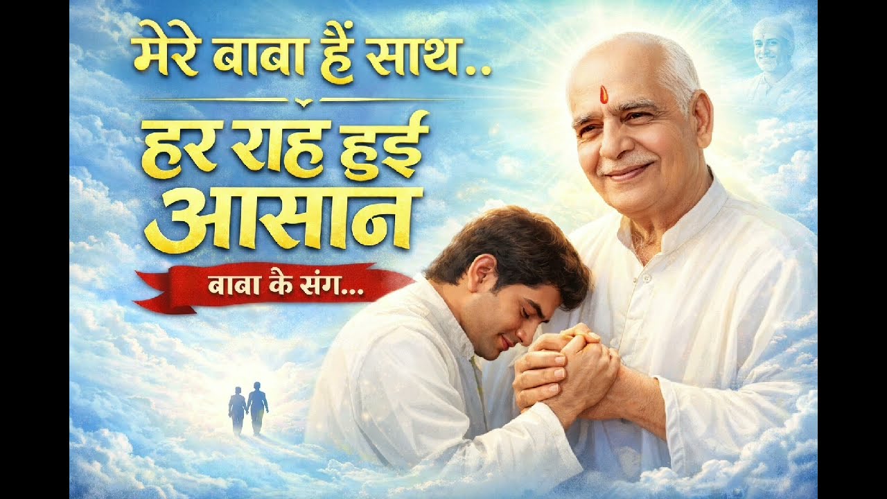 मेरे बाबा हैं साथ .. Emotional BK Song#spiritualsong #omshanti #meditationmusic 