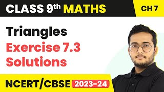 Famous Triangles - Exercise 7.3 (Q1 - Q5) NCERT Solutions | Class 9 Maths Chapter 7 Net Worth