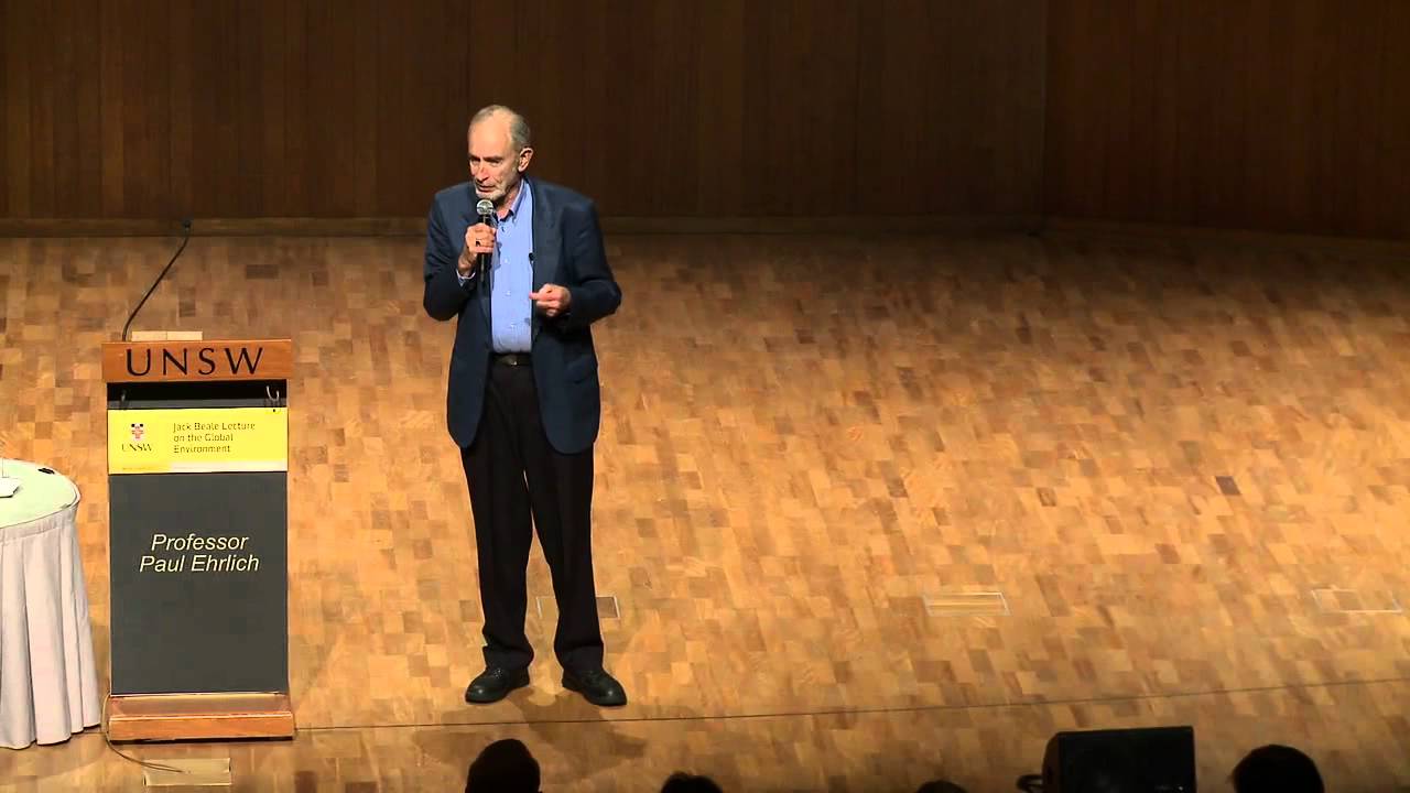 Paul Ehrlich - Lessons for handling the Population Bomb - YouTube