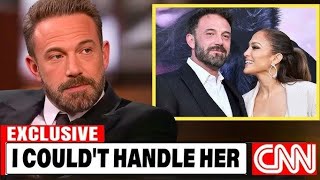 Ben Affleck Reveals What Ended His Marriage to Jennifer Lopez|  She wasn't her.