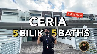 Ceria Residence 5 BILIK Tidur!! 2Storey FREEHOLD | 22x75  2,600sf | Cyberjaya City