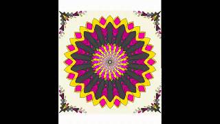 Beautiful Vector Flower Art By Oxygen Art Design Studio