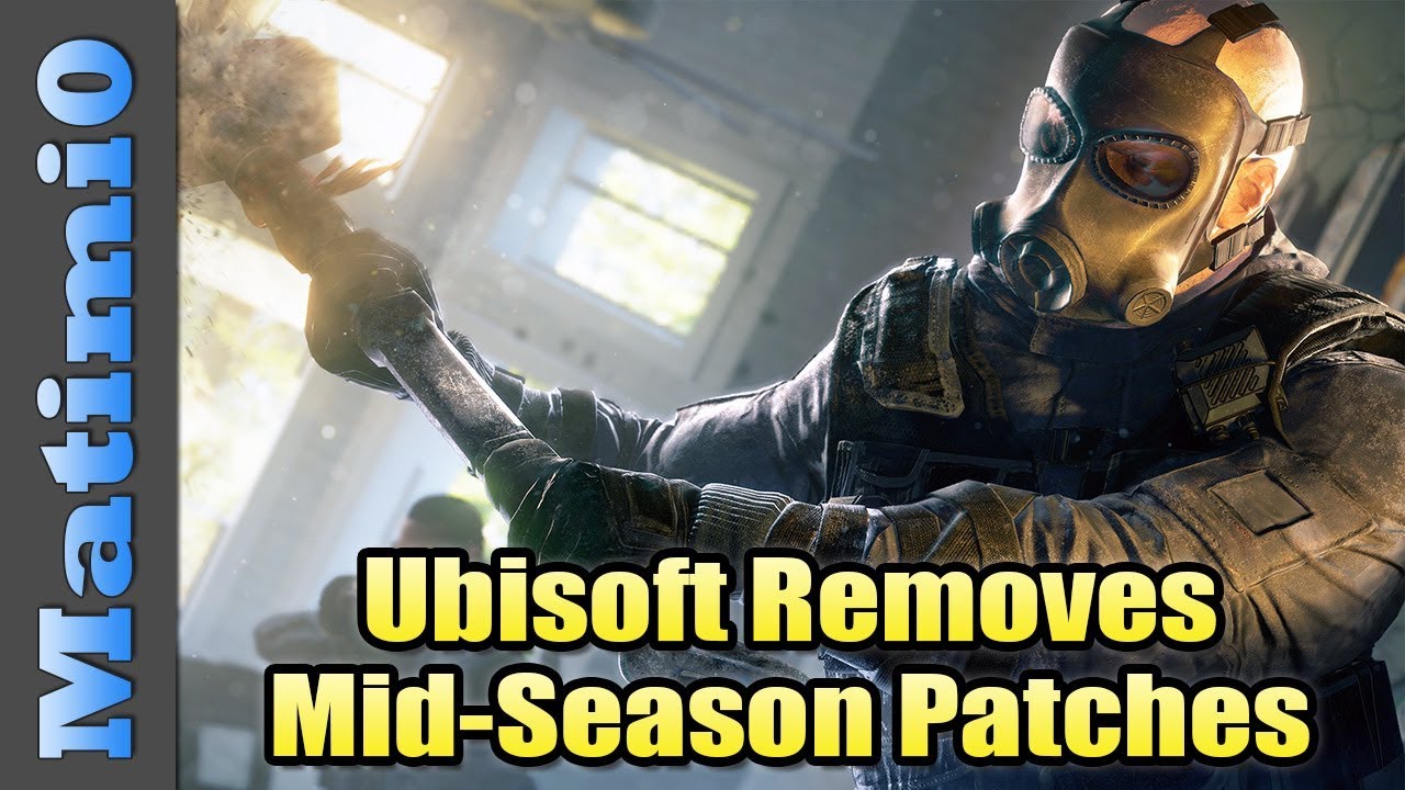 Ubisoft Removing Mid-Season Reinforcements - Rainbow Six Siege
