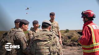 British Military Joins Wales Firefighters As Wildfires Reach Record Levels | DWS News | AL14