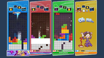 [Puyo Puyo Tetris AI] Zetris + amemiyataiyou vs Cold Clear + tomokun