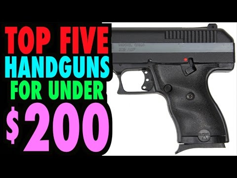 BEST New Handguns Under $200