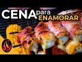 CAMARONES TOCINETA + RIB EYE | TOQUE Y SAZON