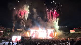 Morgan Wallen "Whiskey Glasses" & Fireworks @ Fenway in Boston, MA 8/16/2023