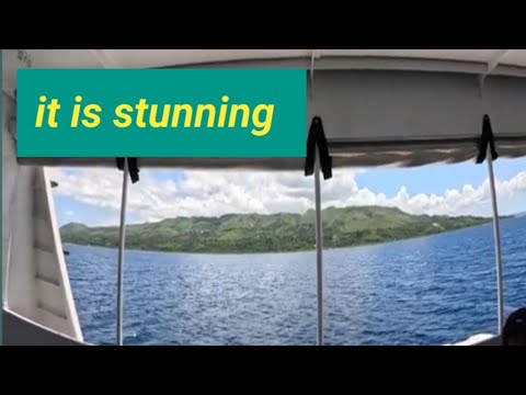 BEAUTIFUL VIEW OUTSIDE THE FERRY