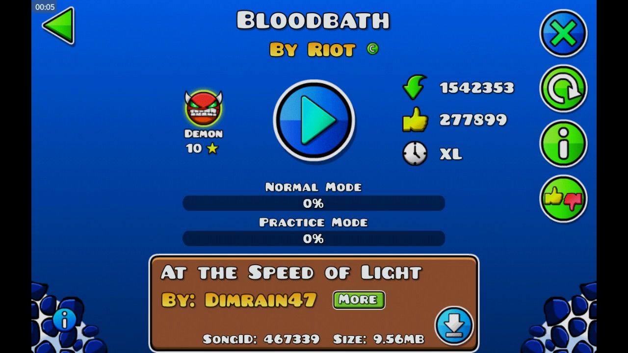 Geometry Dash - Bloodbath hacked by Anaban / Anaban's goodbye - YouTube