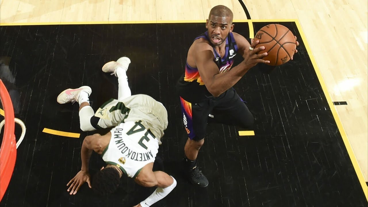 CP3 32 Pts Impressive 1st Finals Game! 2021 NBA Finals Bucks vs Suns