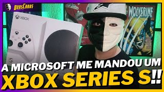 UNBOXING DO MEU NOVO XBOX SERIES S COM 512 GB #xboxseriess #Xbox #unboxing