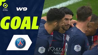 Goal Carlos SOLER BARRAGAN (31' - PSG) PARIS SAINT-GERMAIN - RC STRASBOURG ALSACE (3-0) 23/24