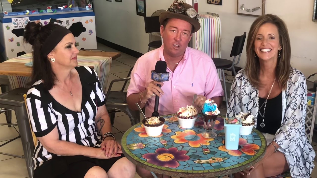 Out And About Venice At Scoops Ice Cream YouTube