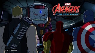 Iron Man se enfrenta a M.O.D.O.K. |Vengadores: Fast Forward Episodio 8 | Marvel HQ España