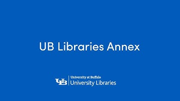 UB Libraries Annex