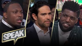Mark Sanchez breaks down how Chiefs can slow down Haason Reddick, Eagles D-Line | NFL | SPEAK
