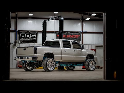 Overview of our custom built air system for this 2005 2500HD