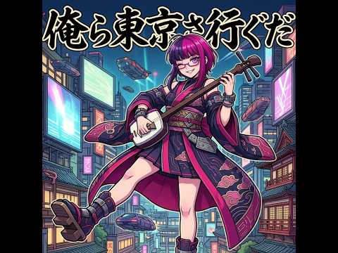 だるいため編集してないボイチェンで歌ってみた　俺ら東京さ行ぐだ/吉幾三 cover　【桃紫ヒラメ vtuber】
