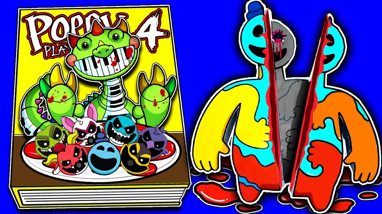 Making POPPY PLAYTIME 4 Game Book + (Doey Squishy) ep 23