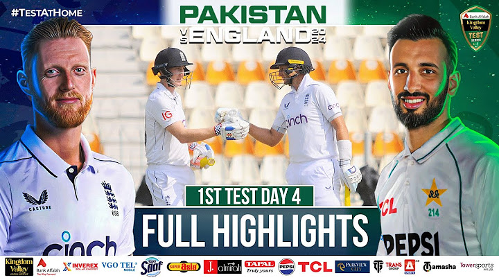 Full Highlights | Pakistan vs England | 1st Test Day 4 | PCB | M4B1A