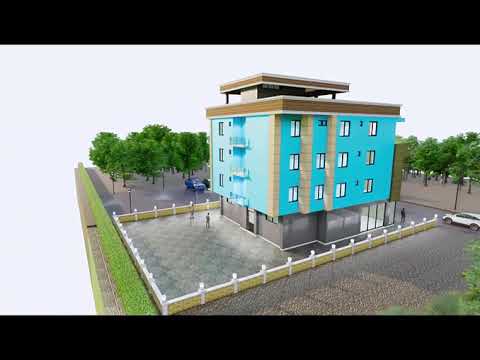วีดีโอ: ส่วนหน้าของอาคารของอาคารที่พักอาศัย Romashkovo สร้างขึ้นโดยใช้ระบบสำหรับระบบ AluWALL ®ซุ้มระบายอากาศแบบบานพับ