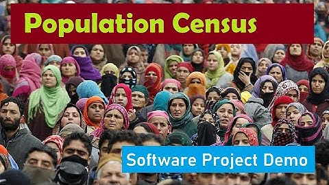 How to make VB.net Project - Population Census Management  Statewise  Report  VB Project Demo VB118