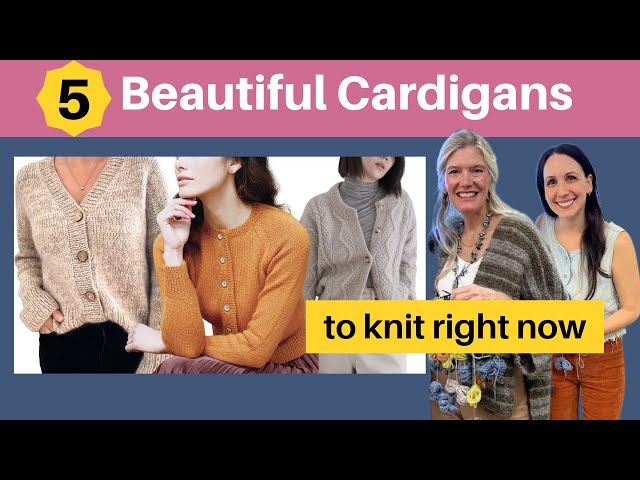 【wirrow】BULKY YARN KNIT CARDIGAN Boxy Cardigan Chunky Knitting Pattern – Friday Knits