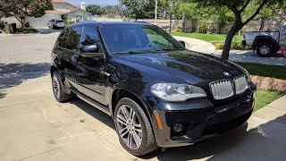 BMW N63 engine coolant leak broken hose under alternator 550i 650i 750i 750Li X5 X6 Xdrive50i