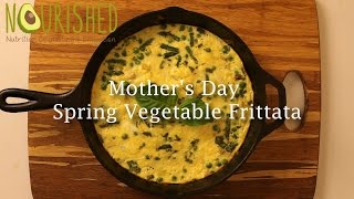 Mother's Day Spring Vegetable Frittata