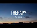 Ali Gatie Therapy Lyrics