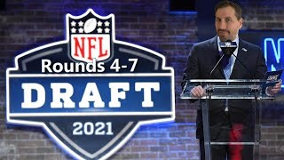 2021 NFL Draft Live Reaction | Rounds 4-7