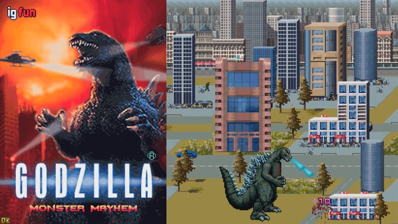 Java Game Mayhem Godzilla: Monster Mayhem JAVA GAME (Indiagames 2007) FULL WALKTHROUGH ...