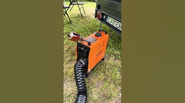Vevor Diesel Heater no clicking sound - overland camper trailer #shorts #camper #offroad #camping