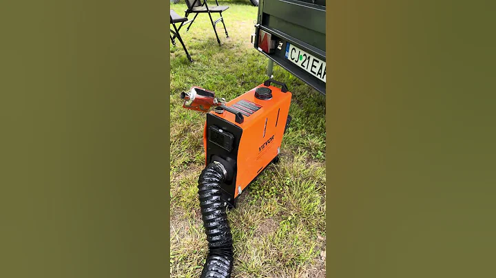 Vevor Diesel Heater no clicking sound - overland camper trailer #shorts #camper #offroad #camping