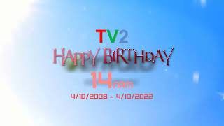 TV2 | Hình hiệu kỷ niệm tròn 14 năm lên sóng kênh truyền hình TV2 (4/10/2008 - 4/10/2022)