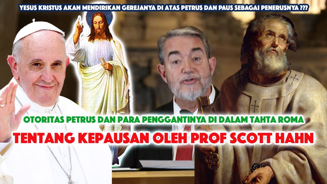 YESUS RAJA YAHUDI MEMBERI KURSI, KUNCI, OTORITAS KE PETRUS, KINI PAUS ROMA! ORANG KATOLIK HARUS TAU!