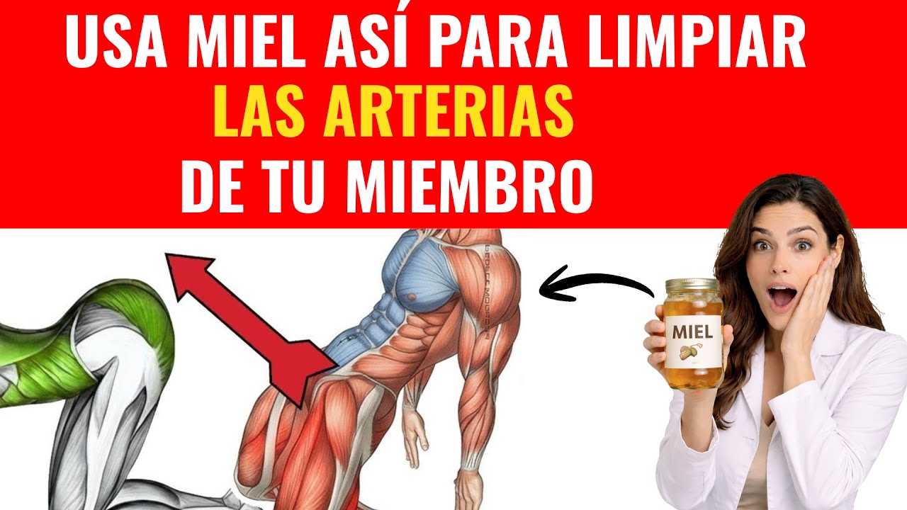 Usa MIEL así para Mejorar la Circulación y la Intimidad después de los 60 - salud masculina