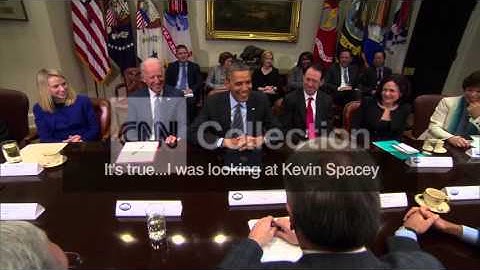 OBAMA JOKES ABOUT KEVIN SPACEY 