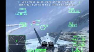 Ace Combat Zero: The Belkan War | Mission 1 - Glacial Skies | Soldier | F/A-22
