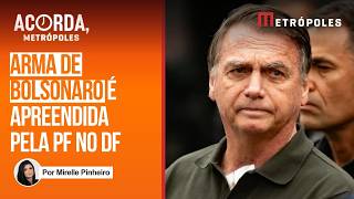 Arma de fogo de Jair Bolsonaro é apreendida durante blitz da PM no DF